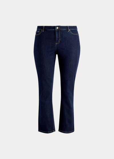 Women's Ralph Lauren Stretch Premier Straight Jeans | 623078HIB